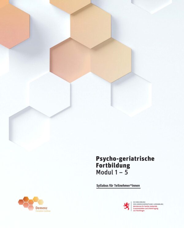 Psycho-geriatrische Fortbildung Modul 1-5 Syllabus - Gedruckte Version